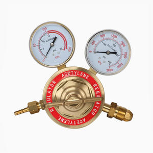 Válvula Reductora de Presión de Corte Soldada Estilo Americano Victor, Regulador de Oxígeno y Acetileno de Alta Resistencia, Totalmente de Cobre, Soldado para Corte - Product Image 3