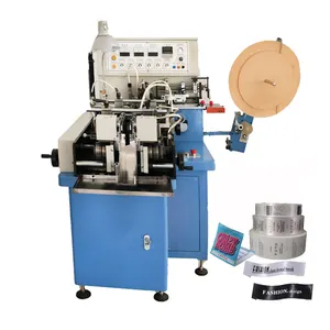 High-End Particular Function Automatic Textile Ribbon Label Cutting And Folding Machine