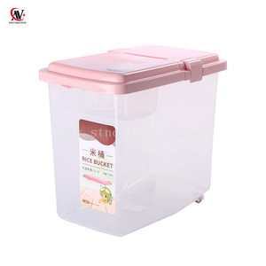 10KGS Plástico <span class=keywords><strong>Kome</strong></span> Bitsu Arroz Contenedor de almacenamiento 22 Lbs - Product Image 1