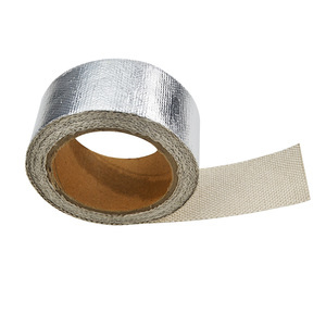 Cinta aislante de aluminio Poyracing de 5 m y 2 pulgadas de ancho para protección térmica de tubos de escape - Product Image 4