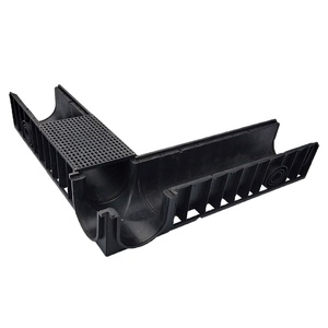 Canal de <span class=keywords><strong>Agua</strong></span> de HDPE de Instalación Conveniente, Zanjas Lineales de Plástico, Garantía de 1 Año, Negro U100-U300, Vida Útil de 30 Años - Product Image 2