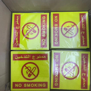 Pegatinas Reflectantes del Fabricante para Vehículos Largos, Camiones y Remolques, 20cm*20cm, 10cm*45cm, Material Reflectante <span class=keywords><strong>de</strong></span> <span class=keywords><strong>Peligro</strong></span> - Product Image 1