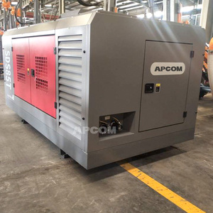 Compresor de aire de motor diesel Cummins 22bar 800cfm Compresor de aire diesel de 22 bar 800 Cfm Compresor de minería diesel para plataforma de perforación - Product Image 2