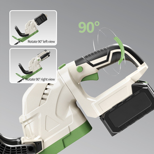 Accessoire de taille-haie pour mini-excavatrice avec double ciseaux, alimentation par batterie lithium-ion pour usage domestique et jardinage - Product Image 5