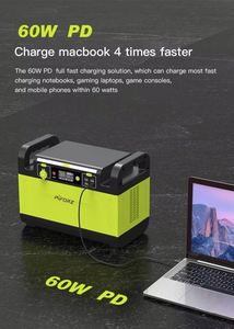 Estación de Energía Portátil de 1000W a Precio de Fábrica para Acampar - Product Image 6