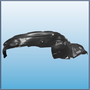 Guardabarros Interior para Honda Accord 2008-2012, Pieza de Repuesto de Plástico Delantero, Color Negro - Product Image 1