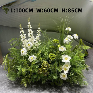 Arreglo de Flores Artificiales Premium para Bodas, Ceremonias Religiosas, Decoración de Pasillos y Escenarios, <span class=keywords><strong>Silka</strong></span> - Product Image 2