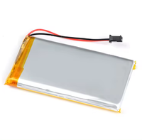 도매 리포 리튬 이온 충전식 JS 파워뱅크 10000mAh 10A 5A 10Ah 37Wh 3.7V 소형 1260110 1000mAh 리튬 폴리머 배터리