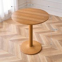 Table et chaises carrées en bois massif pour restaurant de restauration rapide, idéales pour KFC, Burger Shop, Milk Tea, Noodle Restaurant et boulangerie
