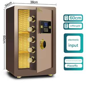 3สีราคาต่ำเฟอร์นิเจอร์สำนักงานเหล็กปลอดภัยปลอดภัยรหัสผ่านฝากกล่อง - Product Image 3