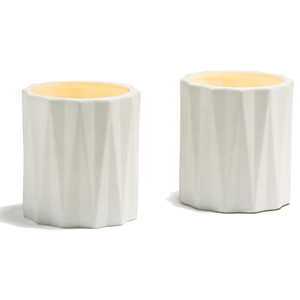 Pot de bougies en céramique, imprimé papillon blanc, personnalisé, vide, bon marché - Product Image 3