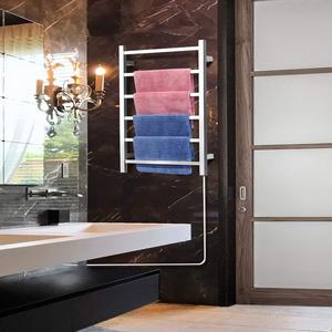 Toalleros calefactables para toallas, barras cuadradas, Toalleros de <span class=keywords><strong>acero</strong></span> <span class=keywords><strong>inoxidable</strong></span> para baño (cromo pulido) - Product Image 2