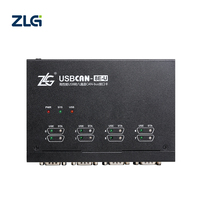 Analizador de Bus CAN USB ZLG, Convertidor de Interfaz CAN de 1, 2, 4 y 8 Canales, Probador de Señales, Aislamiento Eléctrico de 3500V, 14000 Marcos/Seg