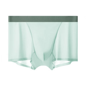 Directo de fábrica 86% Nylon 14% Spandex Cómodo Seda de hielo Transpirable Cool Men's Boxer Briefs Boxer Shorts Ropa interior - Product Image 5