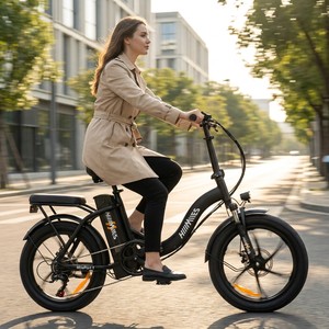 Vélo électrique pliable HillMiles MilePort 1 EU, 20 pouces, acier haute teneur en carbone, avec Shimano 7 vitesses, livraison rapide. - Product Image 1