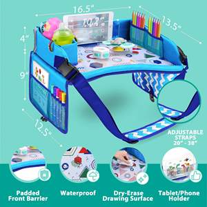 Échantillon gratuit Plateau d'activités de voyage pliable portable pour enfants en bas âge pour siège auto pour enfants en voiture - Product Image 5