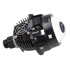 <span class=keywords><strong>Accessoires</strong></span> de voiture, lentille de projecteur Bi LED de 2,5 pouces, phare de 80 W 8000 LM avec ventilateur à roulement à billes, remplacement de l'ensemble de phare - Product Image 5
