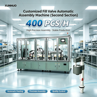 Línea de Ensamblaje Automatizada de Válvulas de Llenado XUNNUO PLC, Máquina de Ensamblaje Automática Accionada por Motor