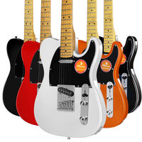 Kit de guitare acoustique électrique à monter soi-même, modèle TL personnalisé, instrument à cordes, 7/8 cordes, guitare électrique pour enfants et débutants