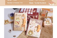 Carnet de notes créatif pour animaux de compagnie, protégé par mot de passe, relié par fil, avec pages colorées, idéal comme cadeau pour l'école primaire