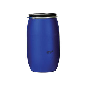 Tambor de polietileno de sección redonda Carvel Ø 582x985mm con boca ancha y apertura completa, 220lt - Product Image 1