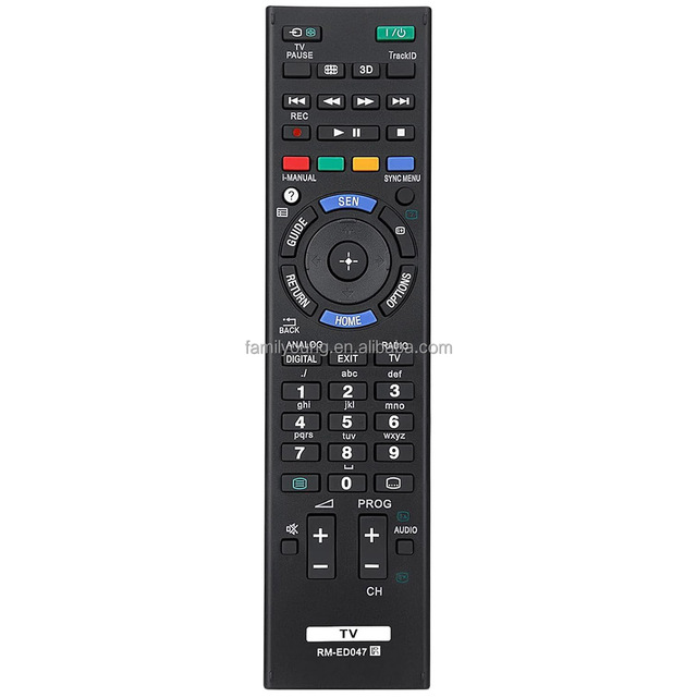 RM-ED047 Replacement Remote Control for Sony TV KDL-32BX320 KDL-22BX320 KDL-22BX321 KDL-32BX420 KDL-40BX420 KDL-55BX520