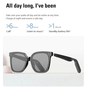 Anti Ultraviolet Rijden Toerisme Intelligente Lichtgewicht Zonnebril Slimme Audio Muziek Spelen Bril - Product Image 5