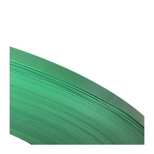 <span class=keywords><strong>Bande</strong></span> <span class=keywords><strong>de</strong></span> cerclage en acier prélaqué vert ciré <span class=keywords><strong>de</strong></span> 3/4 po à bon <span class=keywords><strong>prix</strong></span> pour l'emballage industriel, conforme à la norme ASTM - Product Image 3