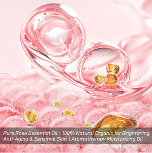 Sérum hydratant anti-âge à la rose, sérum éclaircissant pré-éclaircissant à <span class=keywords><strong>l</strong></span>'<span class=keywords><strong>essence</strong></span> de rose, soin de la peau, sérum lissant les pores, sérum réparateur, <span class=keywords><strong>essence</strong></span> 50 ml - Product Image 5