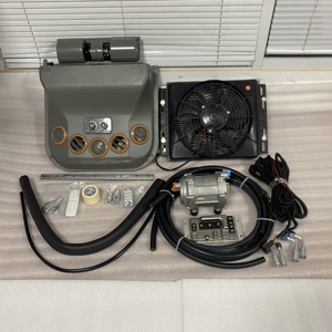 Universal 12V/24V Auto Estacionamiento Aire acondicionado Camión Autobús Remolque aire acondicionado Ac para furgonetas Vehículos agrícolas Excavadoras - Product Image 6