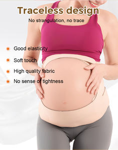 Ceinture de soutien de grossesse respirante OEM, bande de maintien ajustable pour femmes enceintes, soutien dorsal - Product Image 5