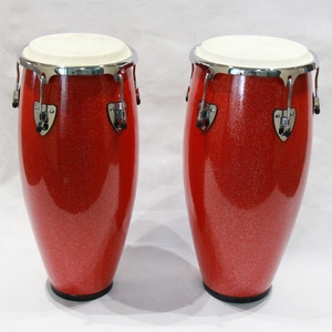 Nuevo juego de <span class=keywords><strong>Conga</strong></span> rojo profesional de alto brillo en Stock para la venta Tambor de <span class=keywords><strong>Conga</strong></span> de percusión - Product Image 1