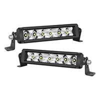 Barre lumineuse LED mini la plus brillante 60W, barre lumineuse LED simple pour VTT, mini barres lumineuses LED pour camions, pièces UTV et VTT