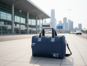 Borsa da viaggio Oxford 3655L con chiusura a cerniera, unisex, colore solido, manico morbido, per uso in viaggio - Product Image 2