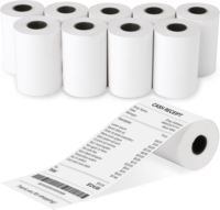 Wegwerp thermische kassarollen, 60gsm, 3 1/8"x273ft, hygiënisch voor hotels, restaurants en winkels