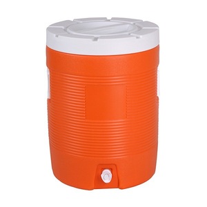 Orange Wine <b>Cooler</b> <b>Ice</b> <b>Cooler</b> <b>Box</b> with Thermal Insulation 28L Outdoor Use Beverage Jug - Product Image 4