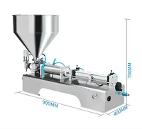 Machine de remplissage en viscose naturelle 500ML, appareil d'emballage pour aliments, vin et eau, liquide, fournitures