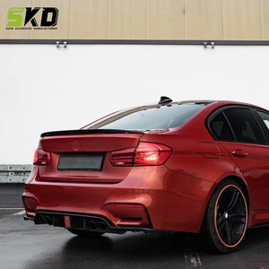 Pour BMW 2015 à 2021 F87 M2 M2C Kit de carrosserie en Fiber de carbone sèche de Style <span class=keywords><strong>K</strong></span> avec diffuseur de pare-chocs arrière léger - Product Image 4