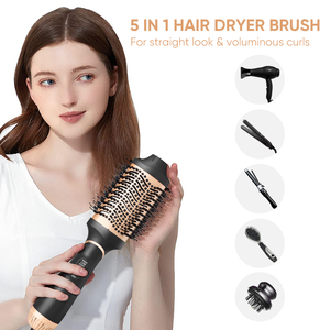 <span class=keywords><strong>Brosse</strong></span> pour sèche-<span class=keywords><strong>cheveux</strong></span> en une étape <span class=keywords><strong>Brosse</strong></span> rotative pour sèche-<span class=keywords><strong>cheveux</strong></span> <span class=keywords><strong>Brosse</strong></span> ronde pour sèche-<span class=keywords><strong>cheveux</strong></span> Volumizer Hot Air Curler et Lisseur <span class=keywords><strong>Brosse</strong></span> 110V à 240V - Product Image 4