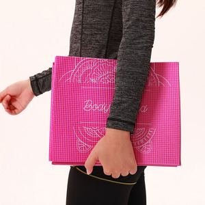 The Beauty Of Yu Tapete de yoga plegable de 173x61cm y 3-1cm de grosor antideslizante para fitness y modelado corporal - Product Image 3