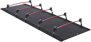 Портативная складная кровать черная легкая алюминиевая трубка + 600D оксфордская ткань для кемпинга - Product Image 2