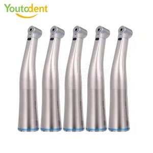 Youtodent Série Titane 1:1 Instruments Dentaires Électriques Pièce à Main Contra-Angle Basse Vitesse avec <span class=keywords><strong>Fibre</strong></span> <span class=keywords><strong>Optique</strong></span> pour Dentisterie - Product Image 1