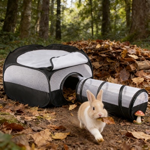 Tenda da <span class=keywords><strong>Campeggio</strong></span> per Animali Domestici con Stampa Mimetica per Farsi Sfumare Discretamente nell'Ambiente Forestale - Product Image 4