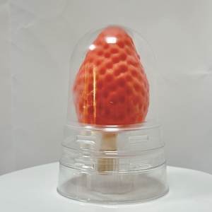 Factory Wholesale Strawberry <strong>Ice</strong> <strong>Cream</strong> Good Quality Cheap Price 3D <strong>Fruit</strong> Shape Box Packaging HALAL Certified OEM/ODM Service - Product Image 2