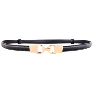 เข็มขัดหนังแท้หัวเข็มขัดโลหะผสม ปรับได้ ทรงสี่เหลี่ยม สีดำ สีน้ำตาล สีกาแฟ สไตล์ลำลอง ทนทาน ขึ้นรูปชิ้นเดียว - Product Image 3