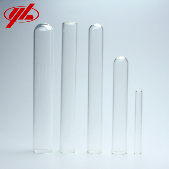 Clear Lab Used Borosilicate Glass Test Tube