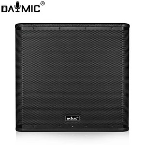 Caja Acústica Activa de Madera Sólida de Dieciocho Pulgadas con Interfaz de Señal XLR para Conciertos en Vivo en Grandes Escenarios al Aire Libre - Product Image 3