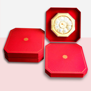 Caja de Regalo Octogonal Rígida de Cartón con Relieve de Lujo, Impresión UV Personalizada y Estampado en Caliente para Empaque de Suplementos para la Salud - Product Image 4