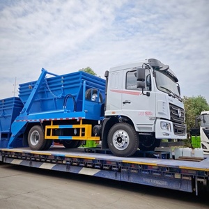 Camion benne basculante diesel Shacman de Chine avec bras oscillant, capacité de 4m³, 5m³, 6m³, 7m³, 8m³ - Product Image 6