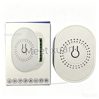 Interruptor Remoto Tuya Smart ZigBee 16A Mini Relé DIY con o sin Cable Neutro, Compatible con Smart Life, Alexa y Google Home, Control Bidireccional